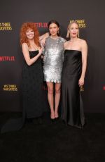 ELIZABETH OLSEN at His Three Daughters Premiere in New York 09/05/2024