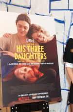 ELIZABETH OLSEN at His Three Daughters Specail Screening at Soho Hotel in London 09/01/2024