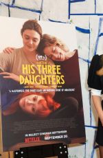 ELIZABETH OLSEN at His Three Daughters Specail Screening at Soho Hotel in London 09/01/2024