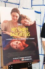 ELIZABETH OLSEN at His Three Daughters Specail Screening at Soho Hotel in London 09/01/2024