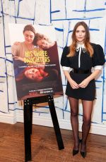 ELIZABETH OLSEN at His Three Daughters Specail Screening at Soho Hotel in London 09/01/2024