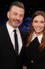 ELIZABETH OLSEN at Jimmy Kimmel Live 09/16/2024