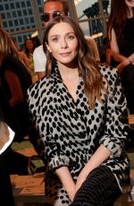 ELIZABETH OLSEN at Tory Burch RTW Spring Show at New York Fashion Week 09/09/2024