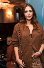 ELIZABETH OLSEN at Variety and Chanel Female Filmmakers Dinner at Toronto International Film Festival 09/07/2024