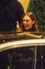 ELIZABETH OLSEN Out and About in London 09/02/2024