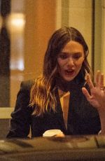 ELIZABETH OLSEN Out and About in London 09/02/2024