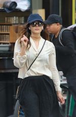 ELIZABETH OLSEN Out and About in New York 09/04/2024