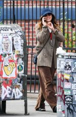 ELIZABETH OLSEN Out and About in New York 09/09/2024