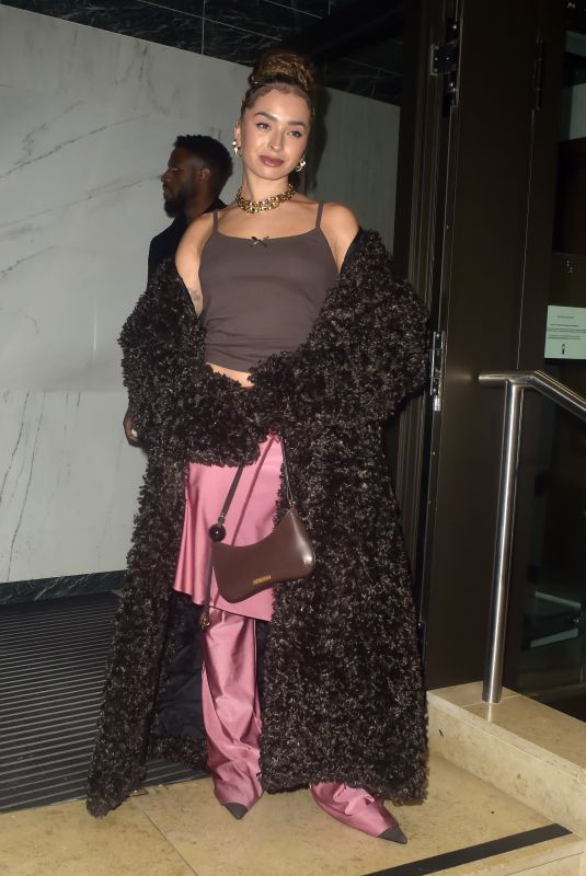 ELLA EYRE Arrives at Burberry Afterparty at London Fashion Week 09/16/2024