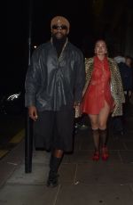 ELLA EYRE Arrives at Perfect Magazine x Grey Goose Altius London Fashion Week Party 09/15/2024