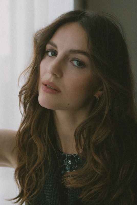ELLA HUNT at a Photoshoot, September 2024
