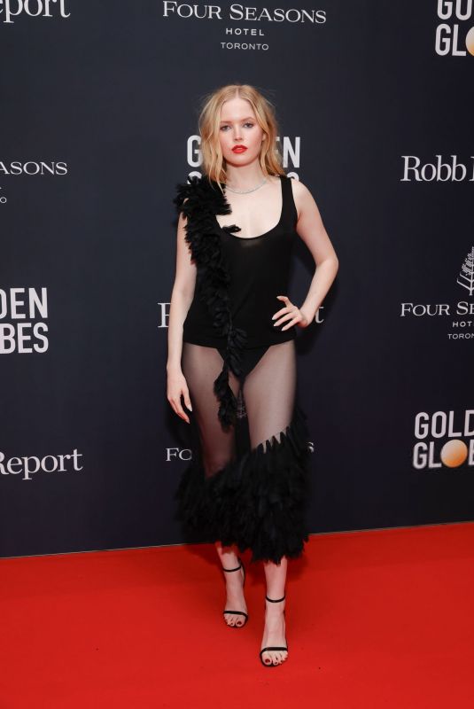 ELLIE BAMBER at Golden Globes Announces The Road To the Golden Globes Party in Toronto 09/07/2024