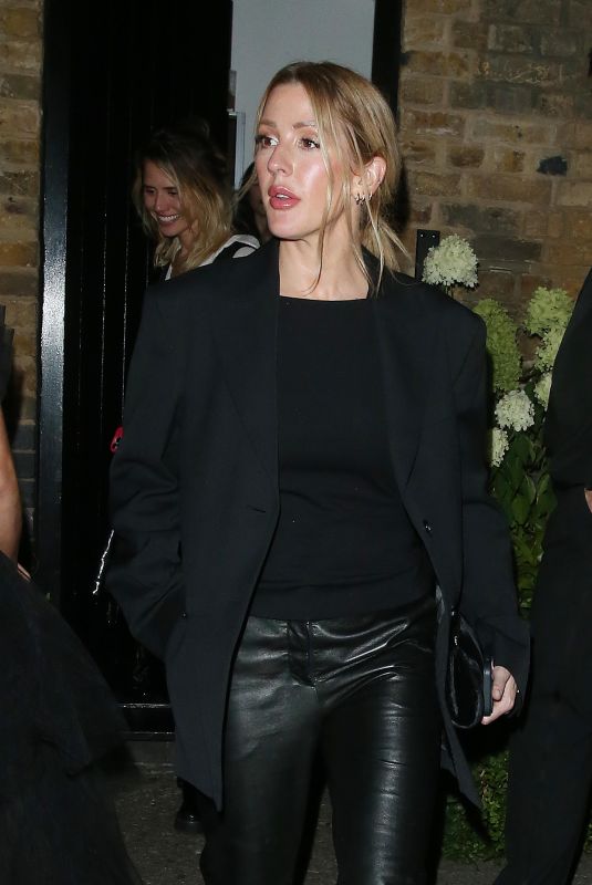 ELLIE GOULDING Leaves Chiltern Firehouse in London 09/13/2024