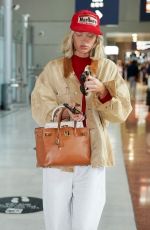 ELSA HOSK Touching Down at CDG Airport in Paris 09/23/2024