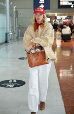 ELSA HOSK Touching Down at CDG Airport in Paris 09/23/2024
