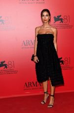 EMILIE TOMMERBERG at Armani Beauty Dinner Photocall at 81st Venice International Film Festival 08/31/2024