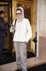 EMILY CAREY Leaves Her Hotel in Paris 09/26/2024