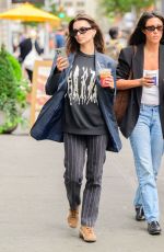 EMILY RATAJKOWSKI and Her Best Friend Out in New York 09/23/2024