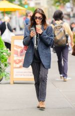 EMILY RATAJKOWSKI and Her Best Friend Out in New York 09/23/2024