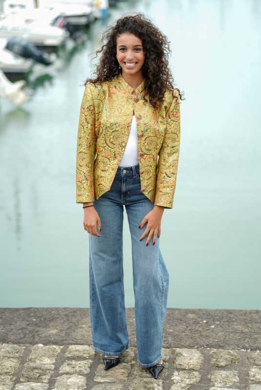 EMMA BOULANOUAR at Nismet Photocall at 26th La Rochelle Fiction Festival 09/11/2024
