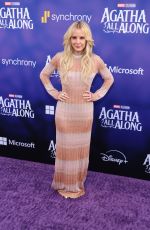 EMMA CAULFIELD at Agatha All Along Premiere at El Capitan Theatre in Los Angeles 09/16/2024