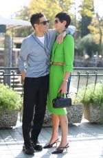 EMMA CORRIN and Rami Malek Out at 81st Venice International Film Festival 08/31/2024