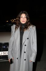 EMMA MARRONE Arrives at Costes Party in Paris 09/28/2024