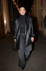 EMMA MARRONE Arrives at Vetements Party at Costes in Paris 09/27/2024
