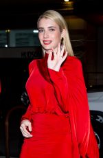 EMMA ROBERTS Arrives at Watch What Happens Live in New York 09/25/2024