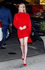 EMMA ROBERTS Arrives at Watch What Happens Live in New York 09/25/2024