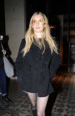 EMMA ROBERTS Leaves a Party at Hotel Costes in Paris 09/28/2024