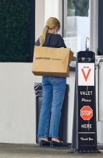 EMMA ROBERTS Out Shopping at James Perse in Beverly Hills 09/13/2024