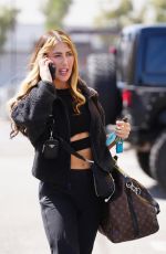 EMMA SLATER Arrives at Dancing With The Stars Rehearsals in Los Angeles 09/25/2024