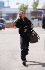 EMMA SLATER Arrives at Dancing With The Stars Rehearsals in Los Angeles 09/25/2024