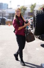 EMMA SLATER Arrives at Dancing With The Stars Studio in Los Angeles 09/27/2024