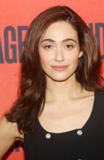 EMMY ROSSUM at Cast Photocall for New Second Stage Play Walden in New York 09/24/2024