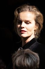 EVA HERZIGOVA Arrives at Dolce & Gabbana Show at Milan Fashion Week 09/21/2024