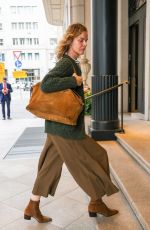 EVA HERZIGOVA Arrives at Her Hotel in Milan 09/16/2024