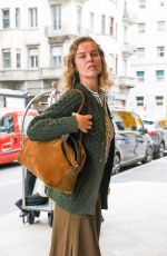 EVA HERZIGOVA Arrives at Her Hotel in Milan 09/16/2024