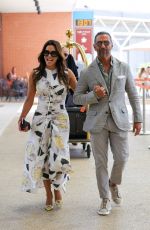 EVA LONGORIA and Jose Antonio Baston at Marco Polo Airport 09/01/2024