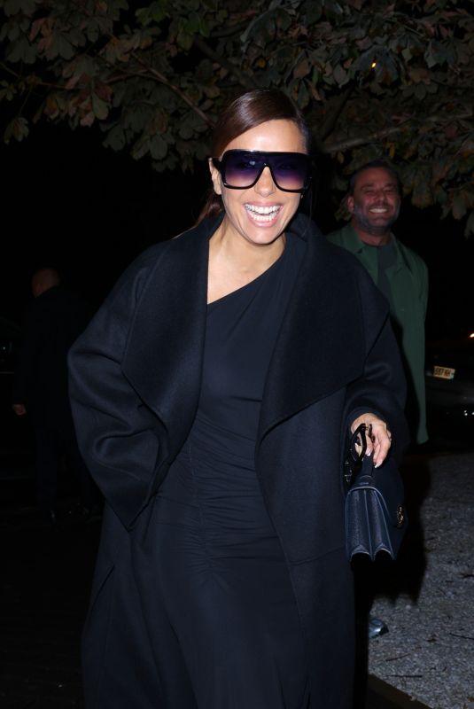 EVA LONGORIA Arrives Back at Her Hotel in Paris 09/27/2024