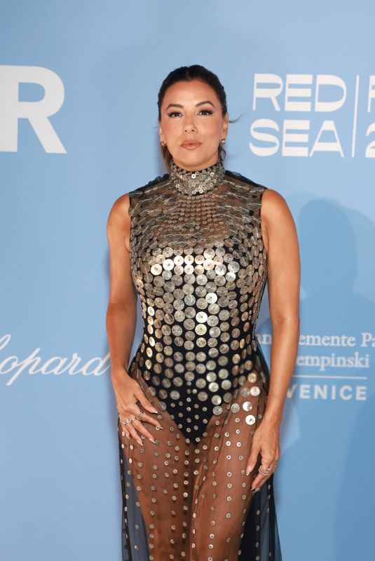 EVA LONGORIA at amfAR Gala Venezia 2024 in Venice 09/01/2024
