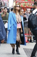 EVA MENDES Arrives at Good Morning America in New York 09/17/2024