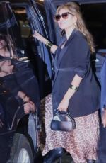 EVA MENDES Leaves 92Y in New York 09/17/2024