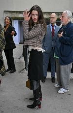 EVER ANDERSON Arrives at Chloe Show at Paris Fashion Week in Paris 09/26/2024