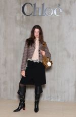 EVER ANDERSON at Chloe Womenswear S/S25 Fashion Show at Paris Fashion Week 09/26/2024