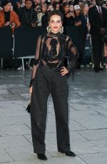 FARIDA KHELFA at Schiaparelli Womenswear Spring-Summer 2025 Show at Paris Fashion Week 09/26/2024