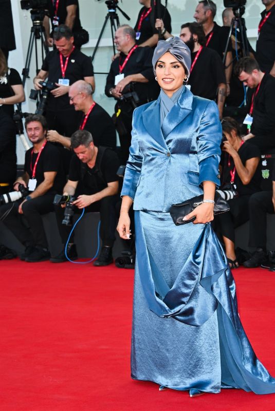 FATMA AL REMAIHI at Babygirl Premiere at 81th Venice International Film Festival 08/30/2024