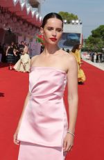 FELICITY JONES at The Brutalist Premiere at 81st Venice International Film Festival 09/01/2024