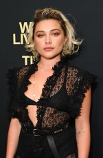 FLORENCE PUGH at We Live in Time Screening at Crosby Street Hotel in New York 09/09/2024